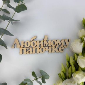 Топпер-Любимому папочке в Голицыно