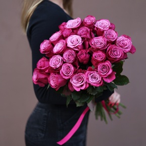 Букет из 25 роз Космик (50 см) в Голицыно