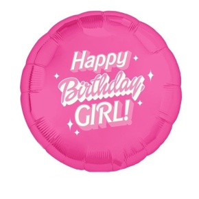 Шар "happy b-day girl" в Голицыно