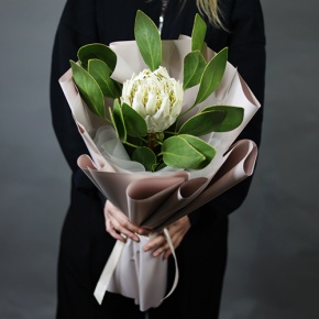 Букет "Великолепная" из экзотичной протеи в Голицыно