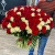 Букет 151 роза красный и белый микс (60 см) в Голицыно Букет 151 роза красный и белый микс (60 см) в Голицыно