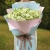 Букет из 31 белой эустомы в Голицыно Букет из 31 белой эустомы в Голицыно