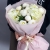 Букет "Белый жемчуг" из гортензий и пионов в Голицыно Букет "Белый жемчуг" из гортензий и пионов в Голицыно