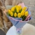 Букет из 15 жёлтых тюльпанов в Голицыно Букет из 15 жёлтых тюльпанов в Голицыно